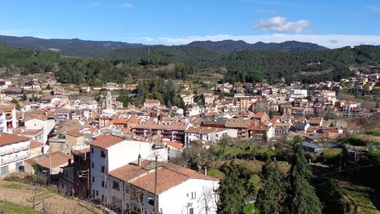 Vista de Arbucies