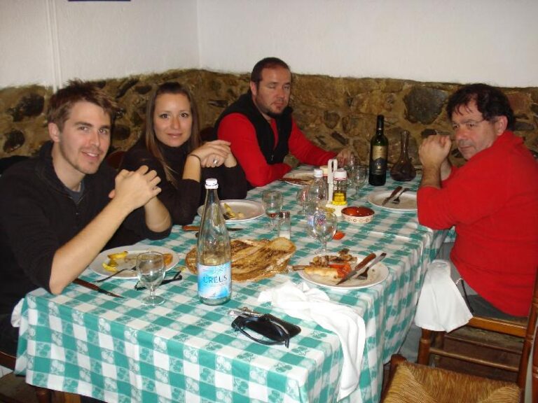 Dinant amb amics