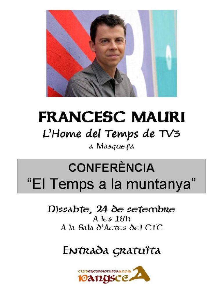 cartell conferencia