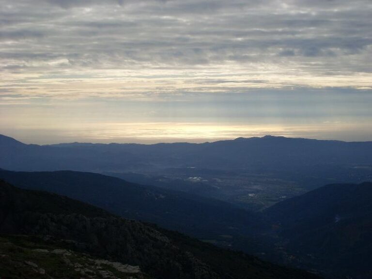 Vista de la costa del Maresme