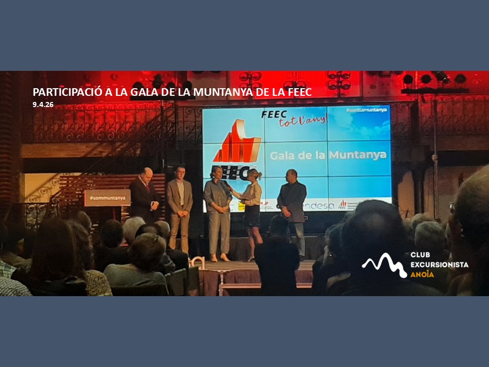 Resum de cròniques pertanyents als darrers dotze mesos de l’activitat del Club Excursionista Anoia