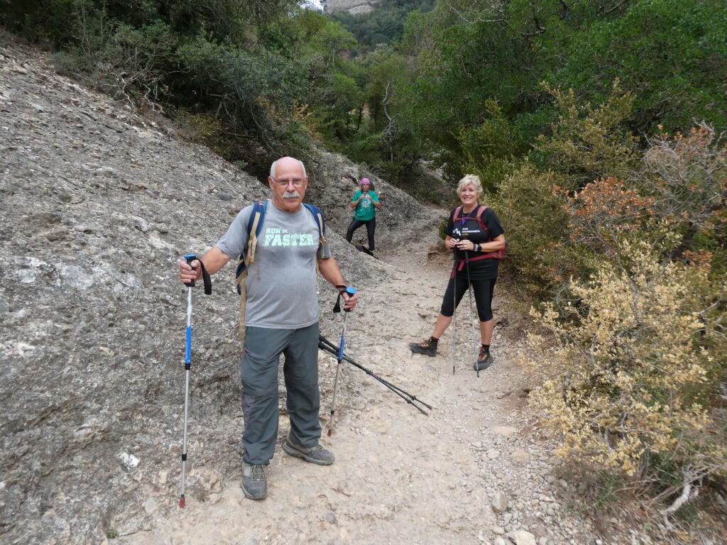S’assoleix el cim de Sant Jeroni de Montserrat (1245mts) per commemorar el 25è aniversari del Club Excursionista Anoia
