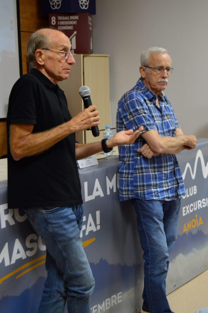 Tarda emotiva per a donar el tret de sortida als actes de celebració del 25è aniversari del Club Excursionista Anoia.